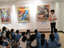 參觀夏卡爾畫展